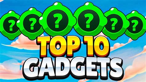 gadget brawl stars|best gadgets for brawl stars.